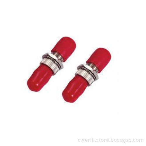 Low Insertion Loss ST Fiber Optic Adapters Multi Mode Cutou